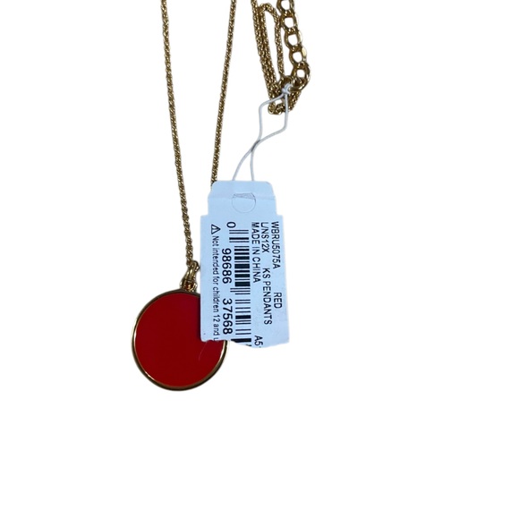 Kate Spade Paint the Town Red necklace NWT - Picture 5 of 8